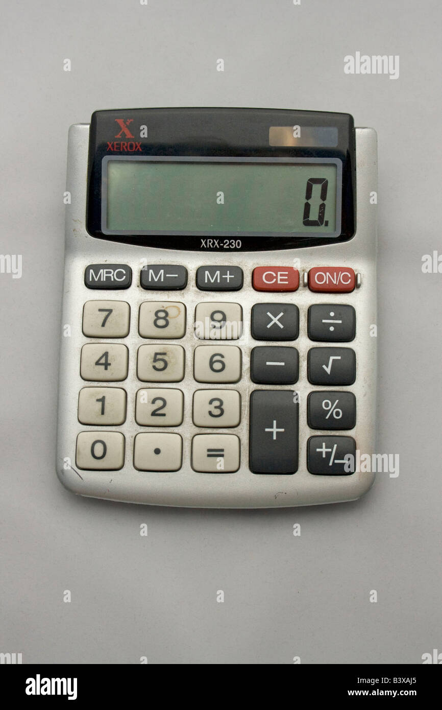 Silo-calcolatrice Foto Stock
