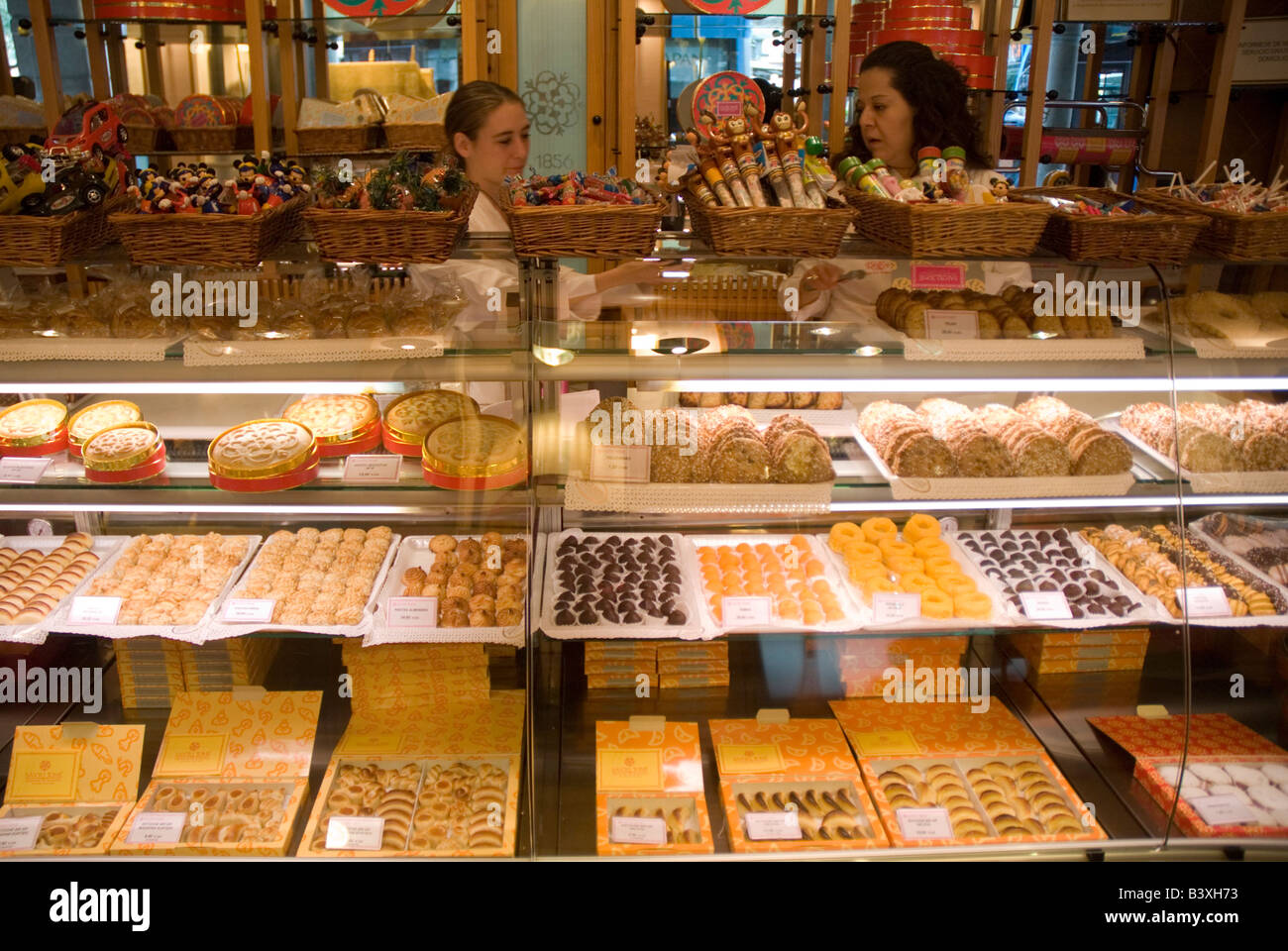 Santo Tome Cake Shop in piazza Zocodover TOLEDO Castiglia La Mancha regione SPAGNA Foto Stock