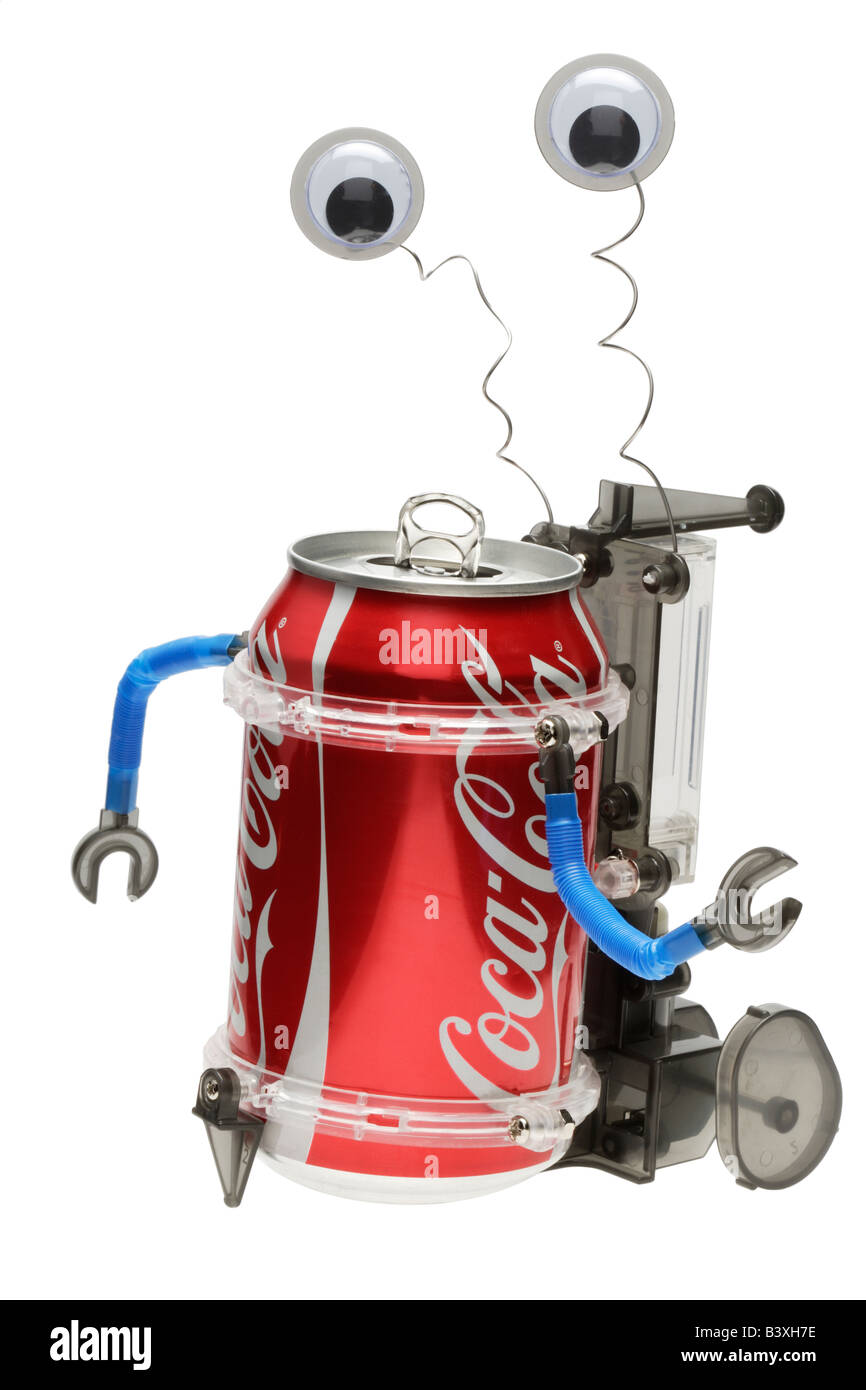 Robot giocattolo Foto Stock