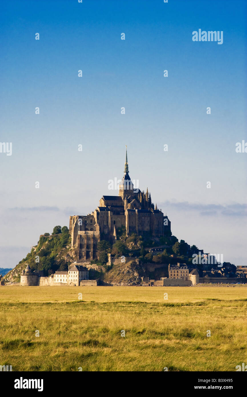 'Mont ST-MICHEL' Normandia Francia Foto Stock