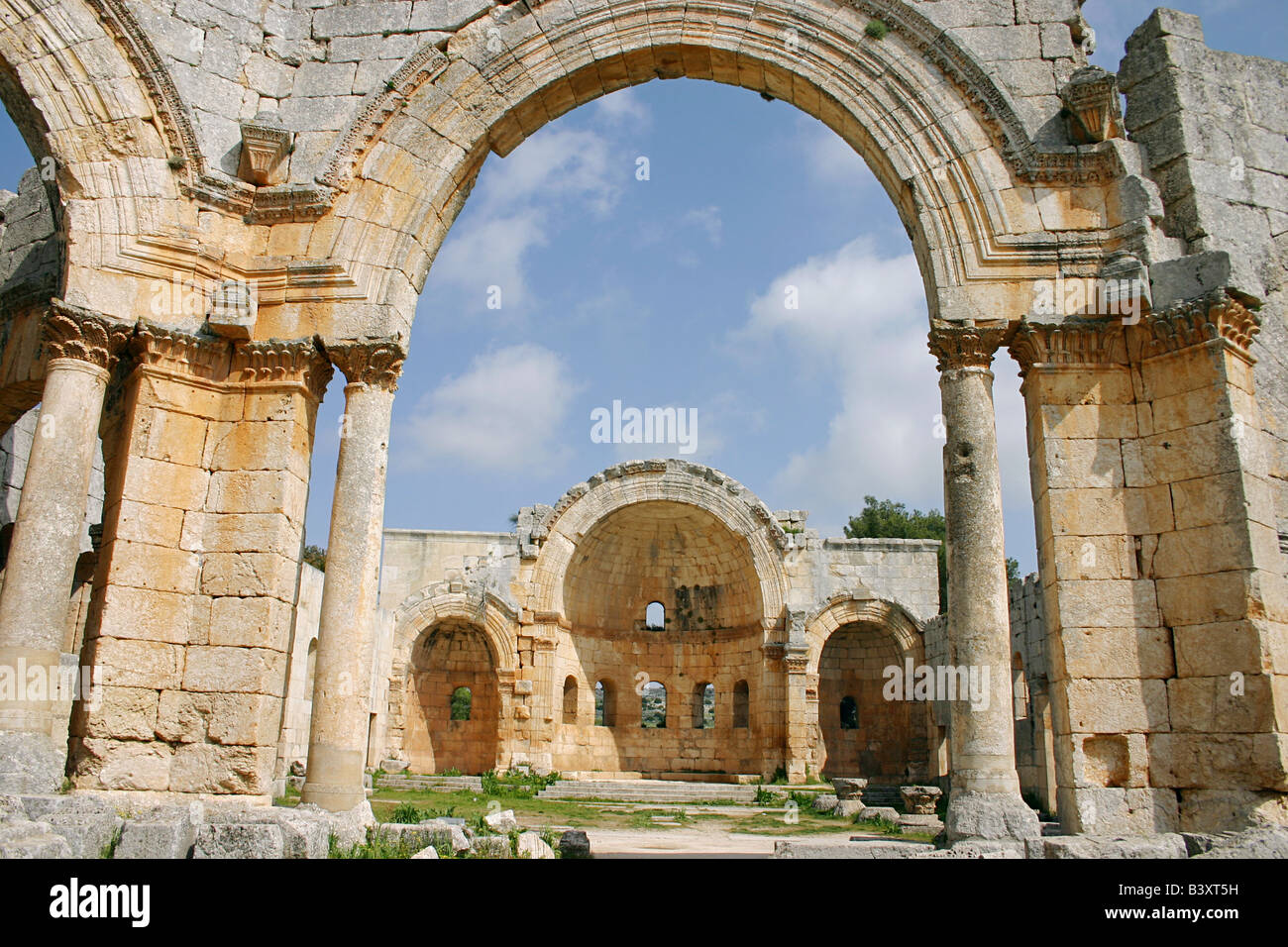 Siria - Abbazia Foto Stock