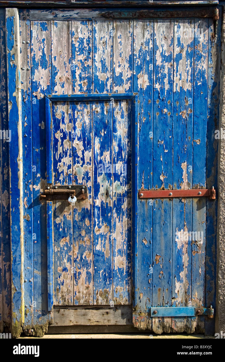 Vecchio portello di granaio Foto Stock