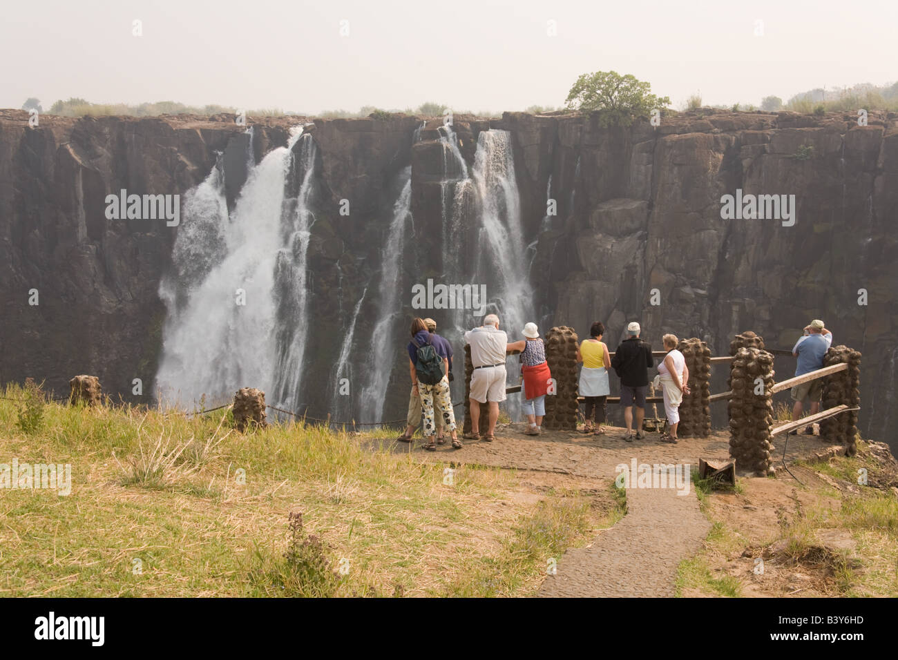 Victoria Falls Livingstone,Zambia,Africa. Foto Stock