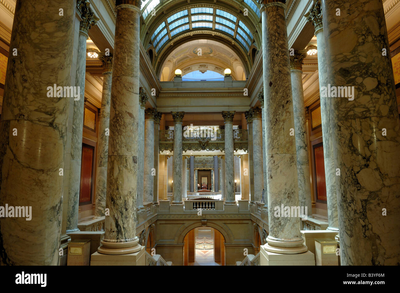 Minnesota State Capitol, Saint Paul, Minnesota, Stati Uniti d'America Foto Stock