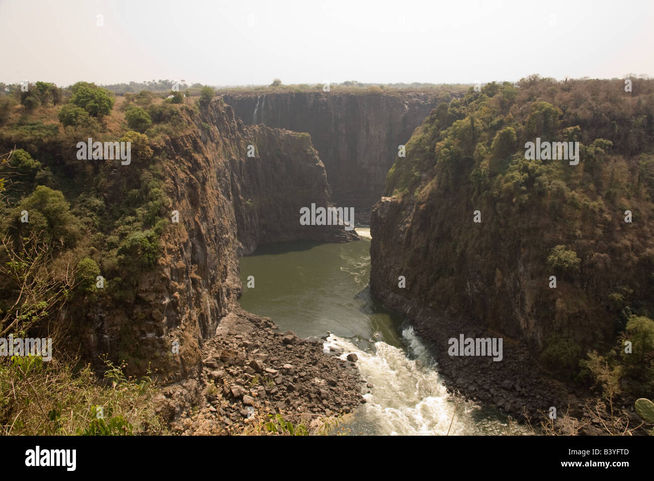 Victoria Falls Livingstone Zambia Africa Foto Stock