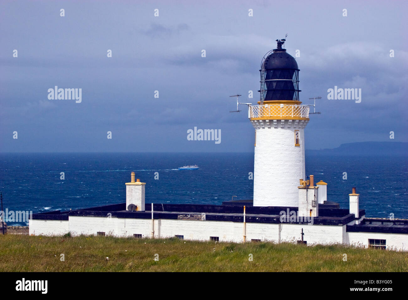 Dunnett Capo Faro Sutherland Scozia Gran Bretagna UK 2008 British mainlands punto più settentrionale Foto Stock