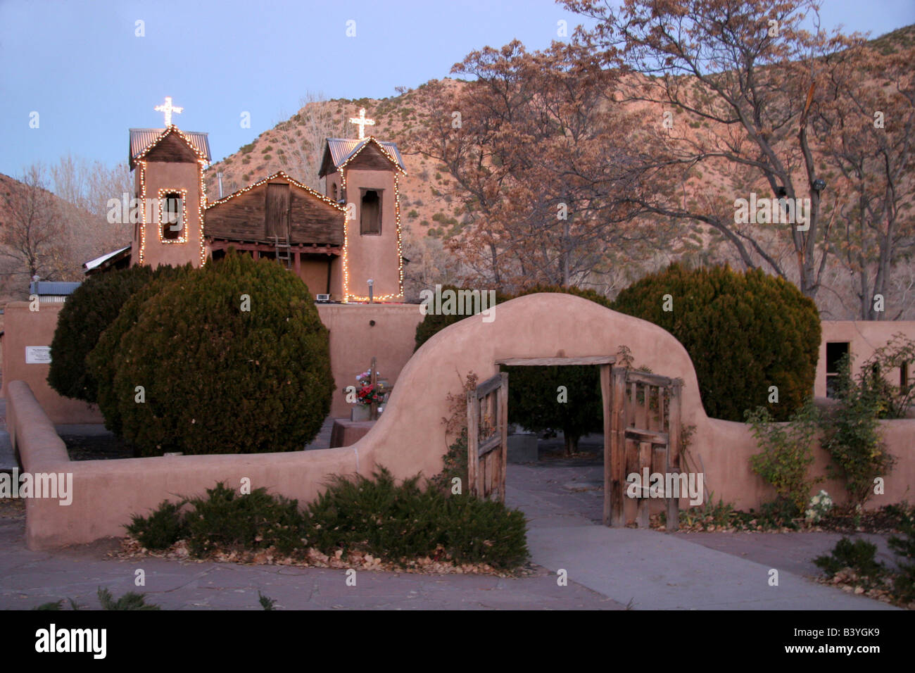 Nord America, USA, Nuovo Messico. Santurio De Chimayo Foto Stock