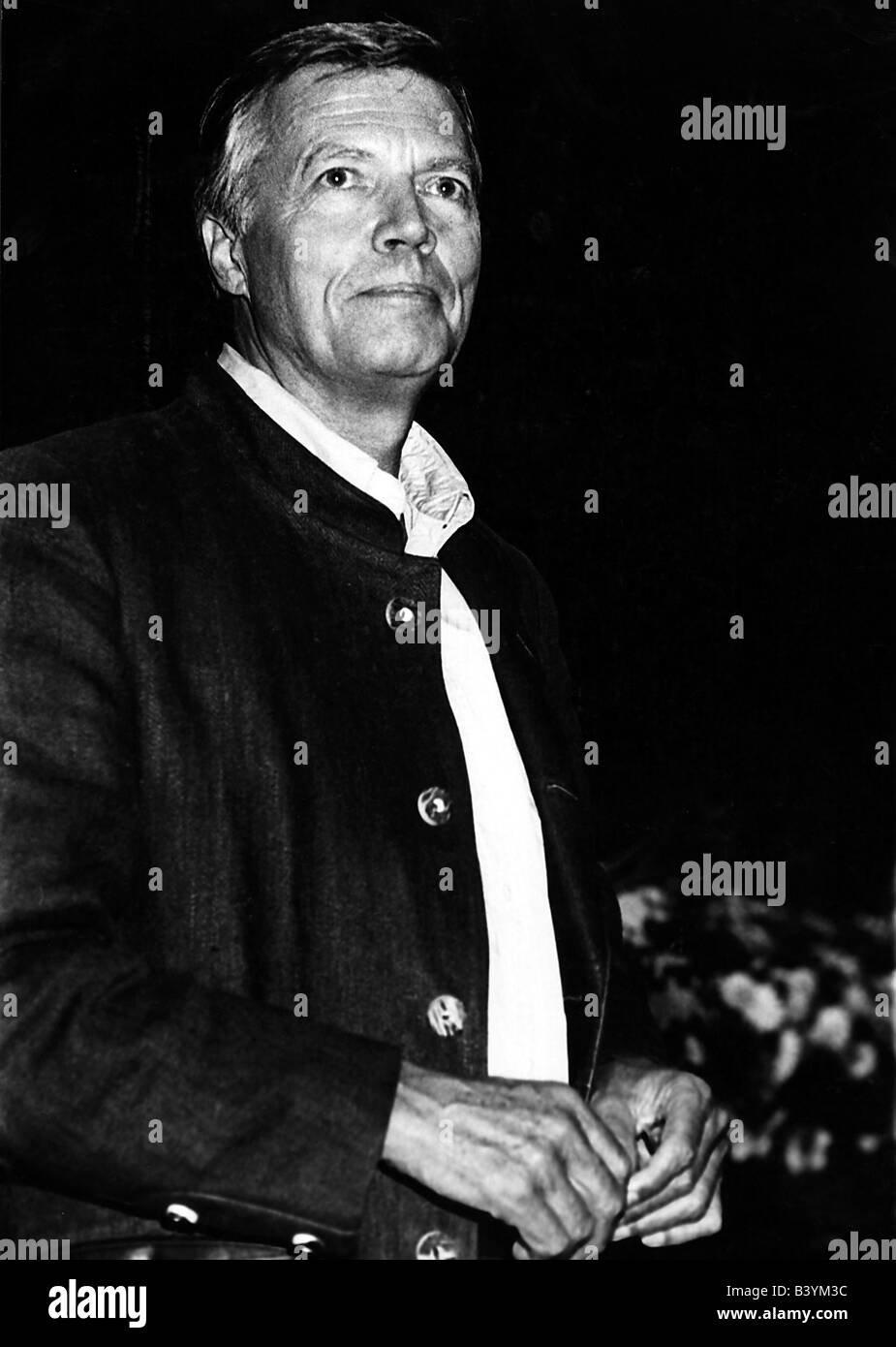 Boehm, Karlheinz, 16.3.1928 - 29.5.2014, attore austriaco, mezza lunghezza, comitee 'persone per la gente', 1980s, Foto Stock