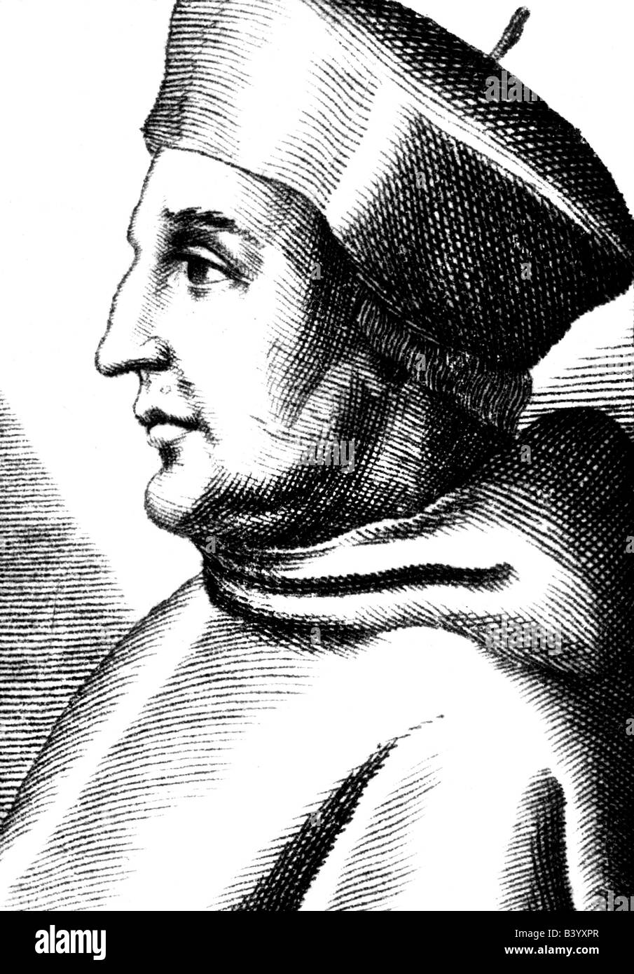 Wolsey, Thomas, circa 1475 - 29.11.1530, British religioso e politico, Arch Vescovo di York dal 1514, il cardinale dal 1515, Lord Cancelliere di Inghilterra 1515 - 1529, vista laterale, incisione su rame, secolo XVII, artista del diritto d'autore non deve essere cancellata Foto Stock