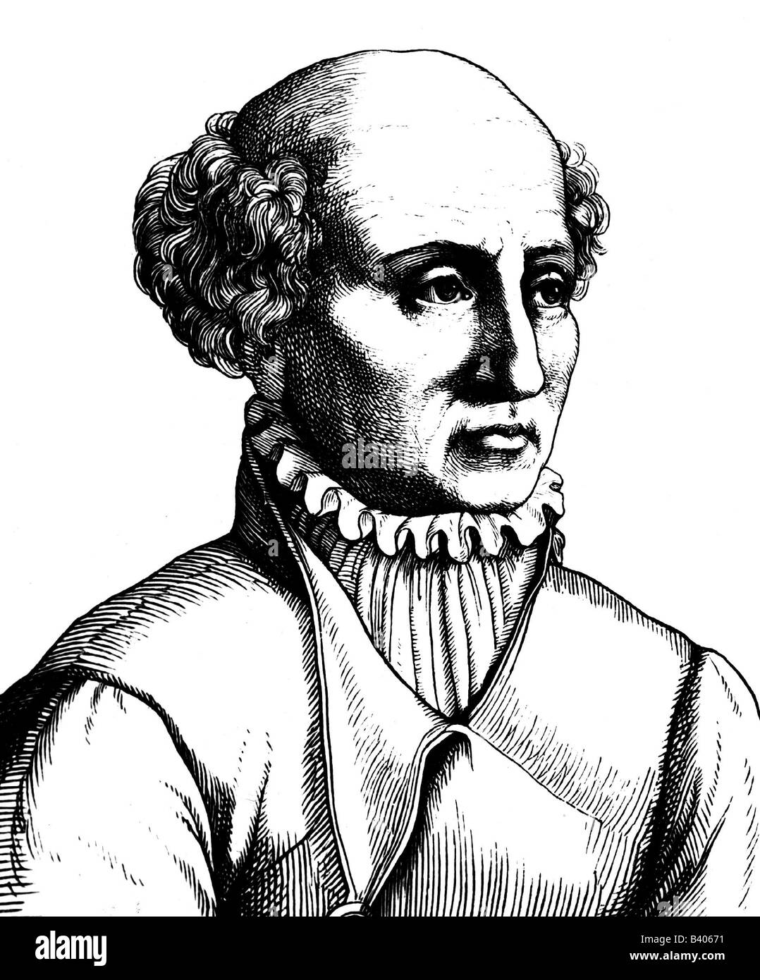 Paracelso, (Philippus Theophrastus Bombastus, artista del diritto d'autore non deve essere cancellata Foto Stock