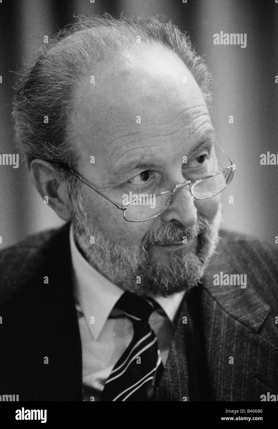 Engelhard, Hans Arnold, 16.9.1934 - 11.3.2008, politico tedesco (FDP), Ministro federale della giustizia 1982 - 1991, portrait, 1980s, Foto Stock