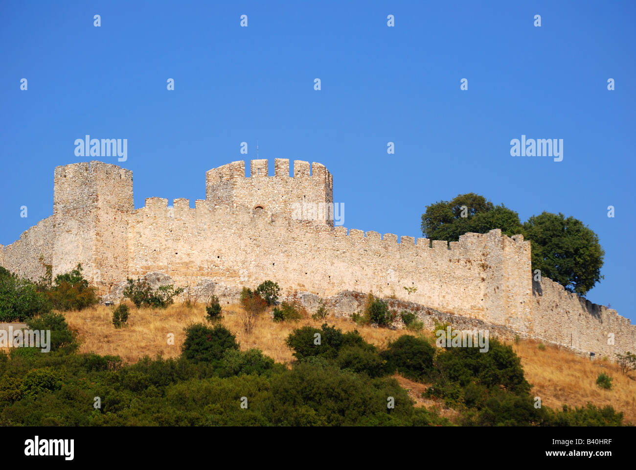 Platamon Castle, Platamon, Pieria, Macedonia centrale, Grecia Foto Stock