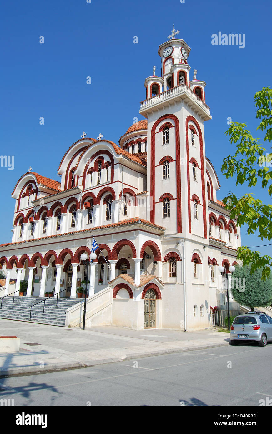 La Chiesa di Agios Achilios, Larissa, Prefettura di Larissa, Tessaglia, Grecia Foto Stock