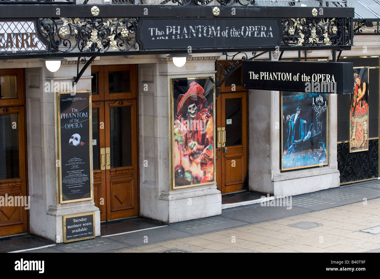 Phantom of the Opera, Her Majesty's theatre, Haymarket, Londra Foto Stock