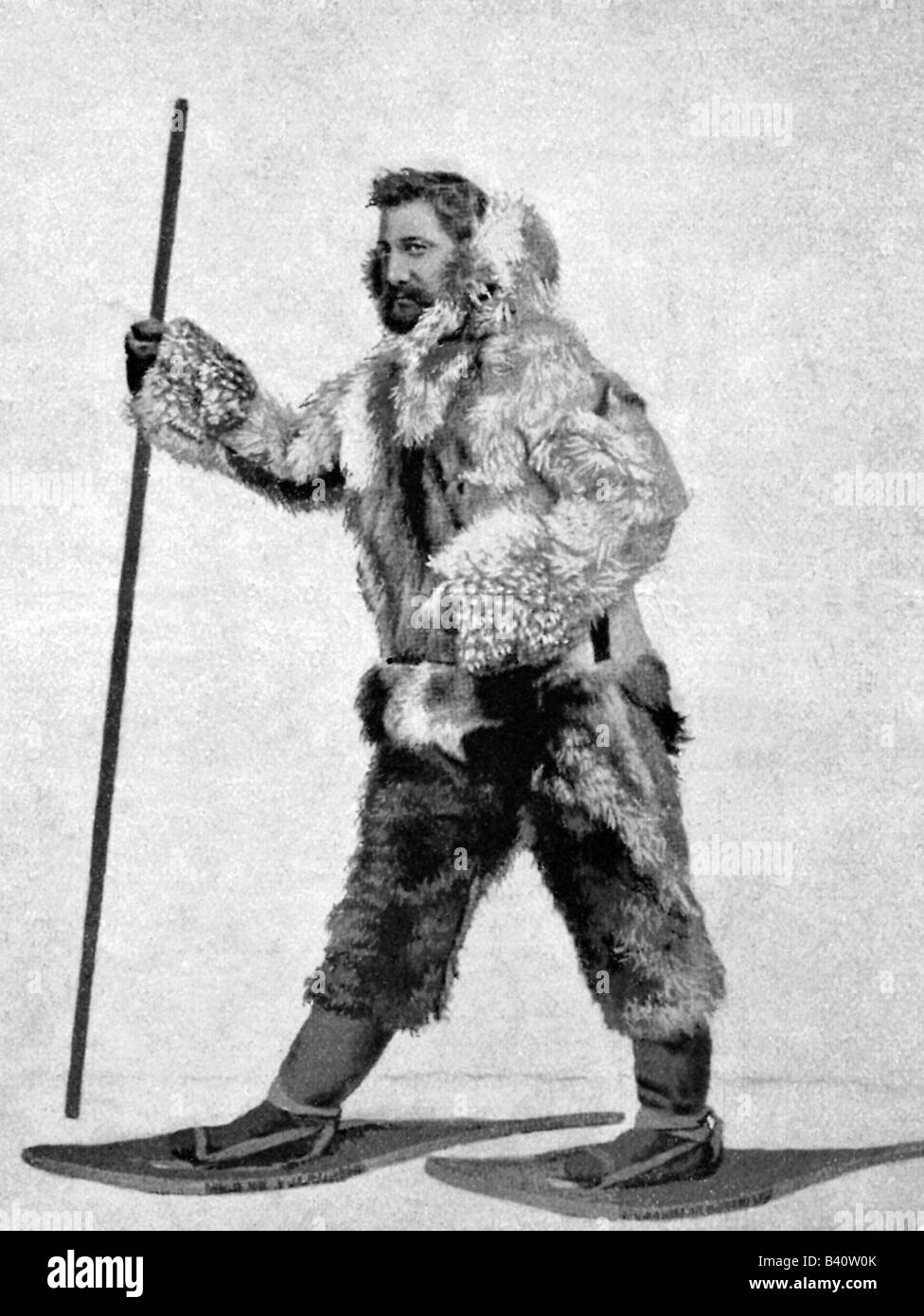 Cook, Frederick A., 10.6.1865 - 5.8.1940, esploratore americano, spedizione al Polo Nord, 1908, , Foto Stock