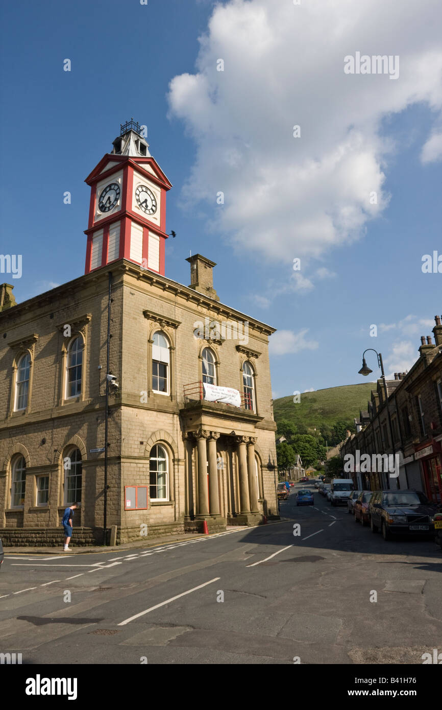 L'Istituto di Meccanica Marsden West Yorkshire 1861 Foto Stock