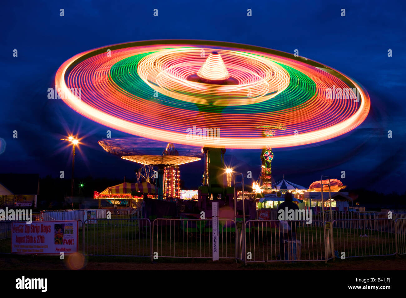 Alaska State Fair Palmer Alaska Foto Stock