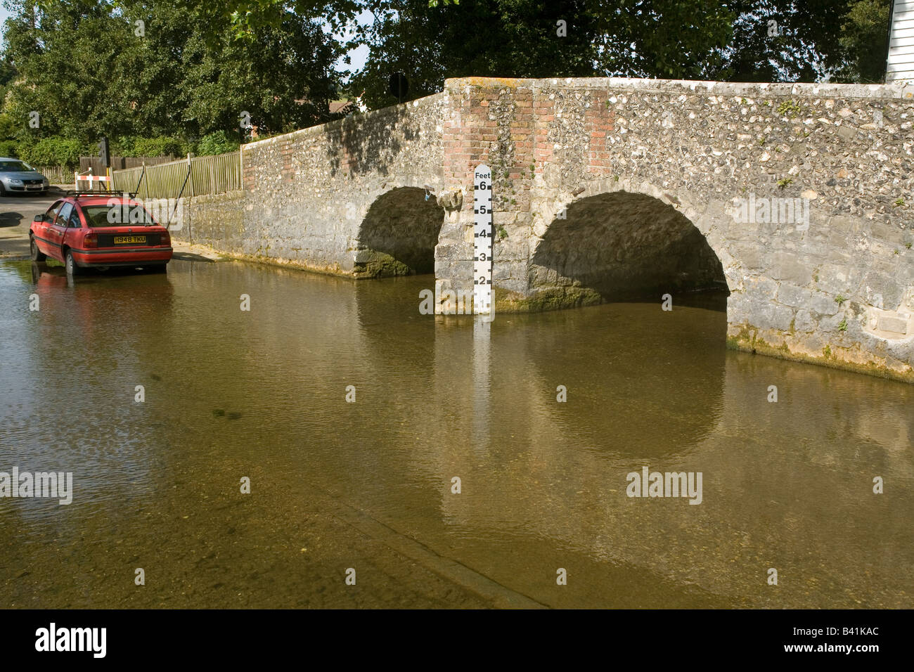 Inghilterra Kent Eynsford bridge Foto Stock