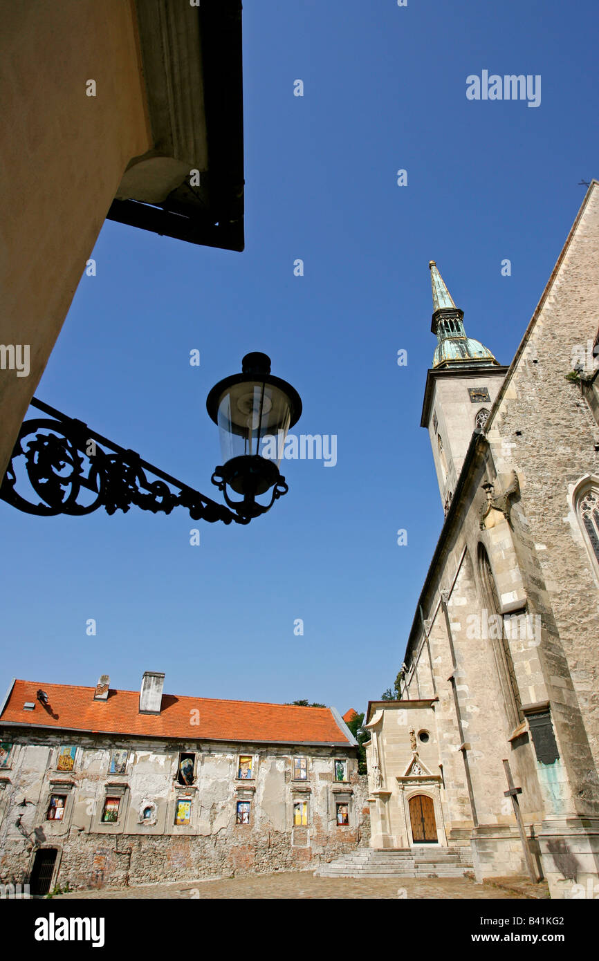 Cattedrale di St Martin Bratislava Slovacchia Foto Stock