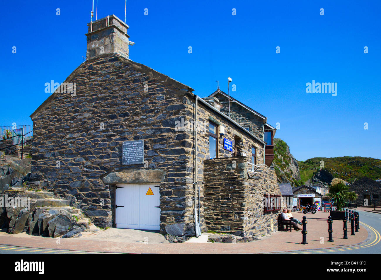 Porto Ufficio Master Barmouth Snowdonia nel Galles Foto Stock