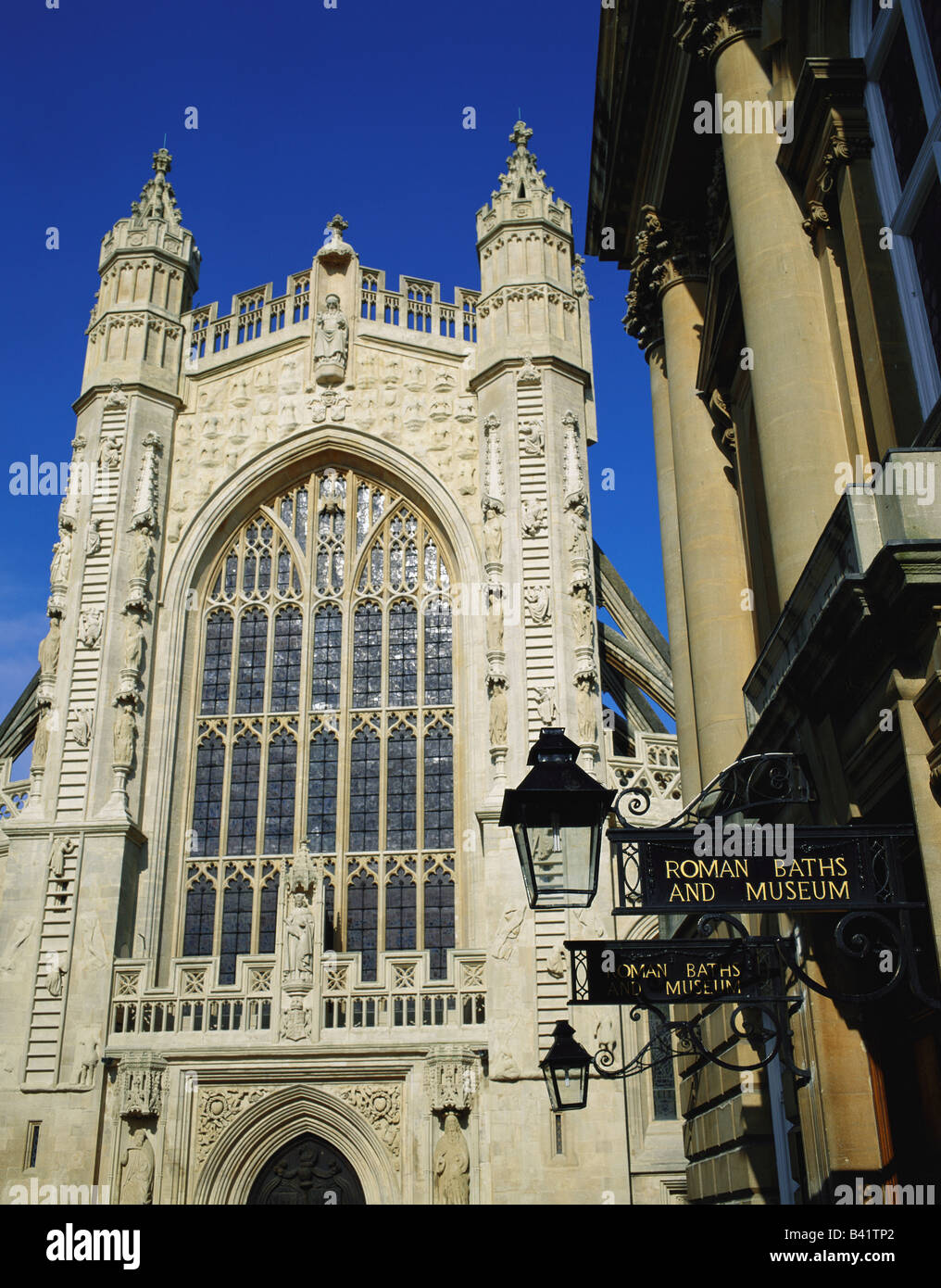 Abbazia di Bath, Somerset, Inghilterra, Regno Unito, GB Foto Stock