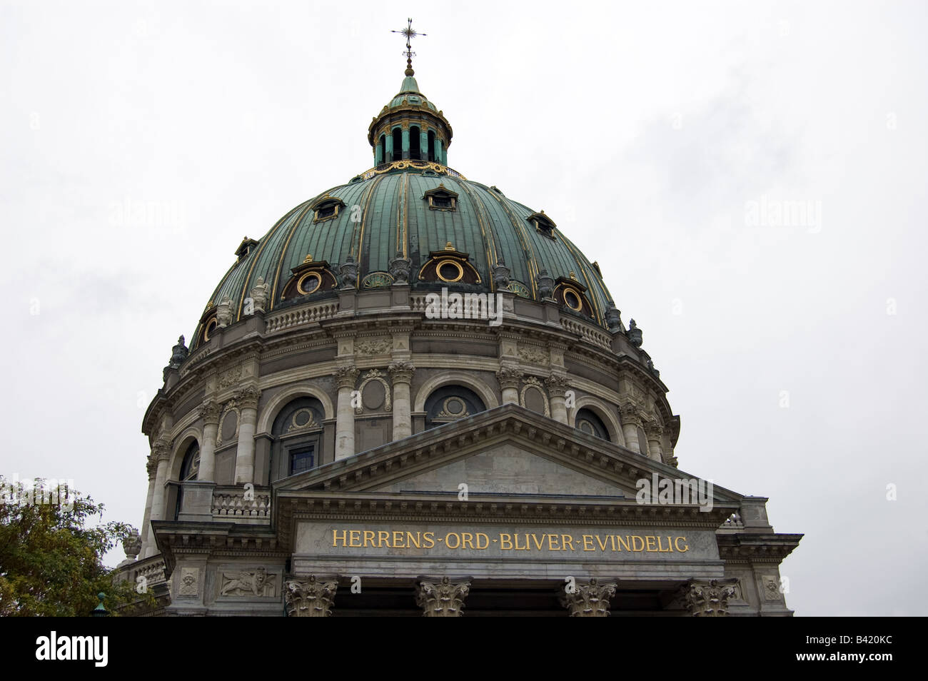 Frederik la Chiesa a Copenaghen Foto Stock