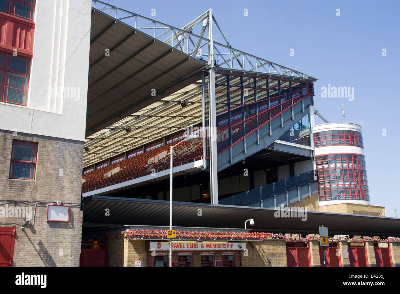 Arsenal art deco di highbury islington football Stadium north london home delle cannoniere Foto Stock