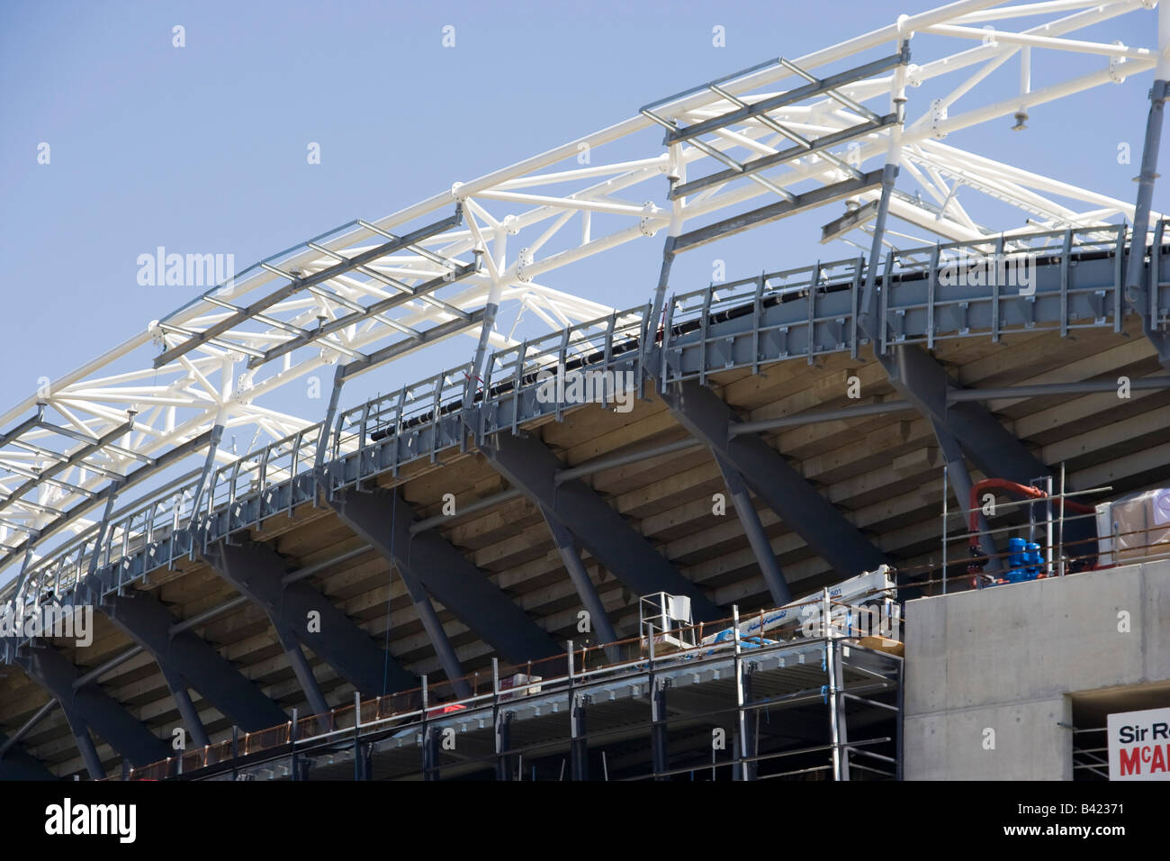 In costruzione Arsenal Emirates Stadium di highbury Londra Inghilterra casa dei Gunners football team UK GB Foto Stock