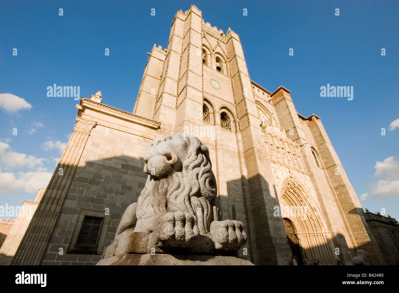 Cattedrale di Avila. Spagna. Foto Stock
