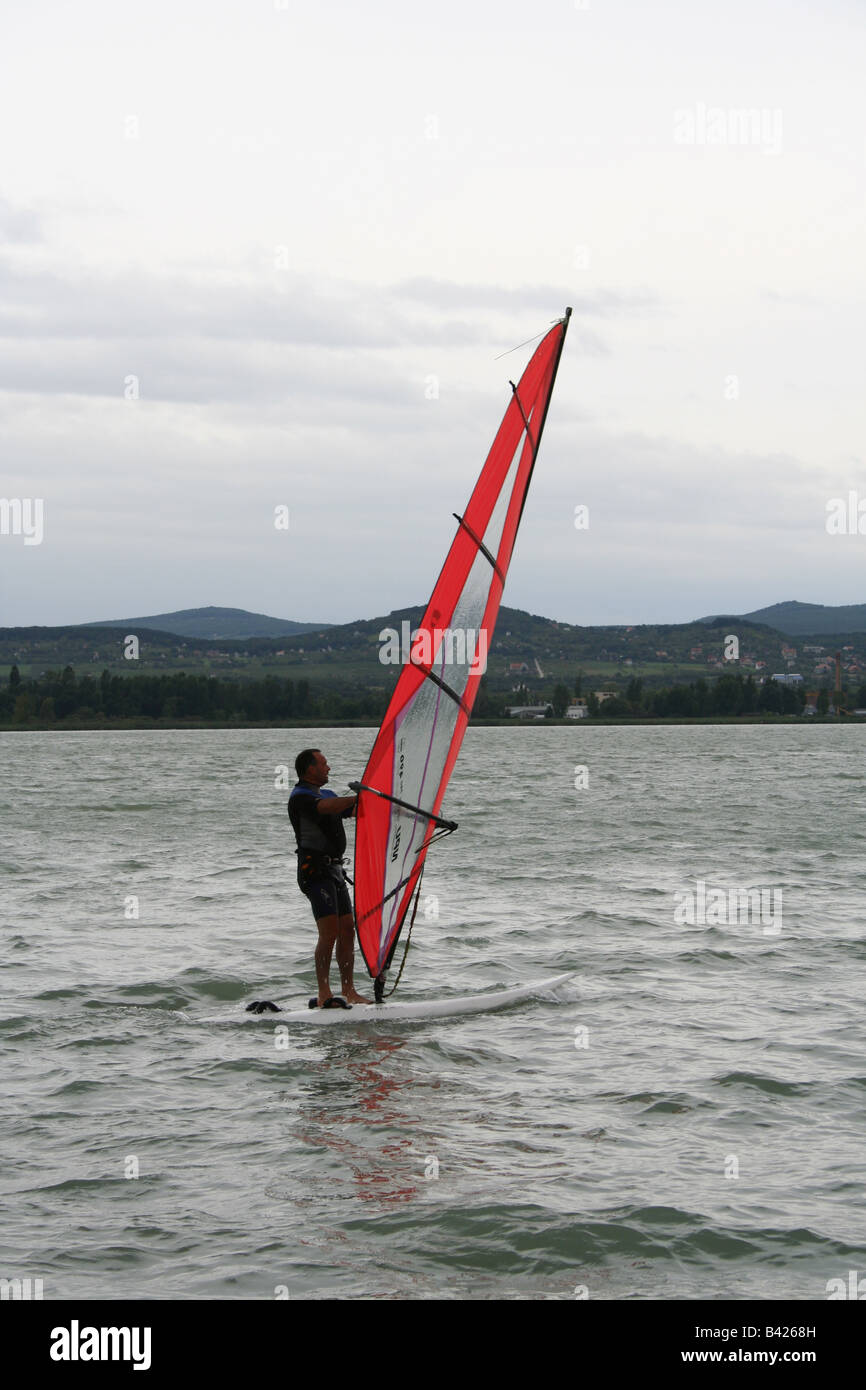 Wind Surf sport Foto Stock