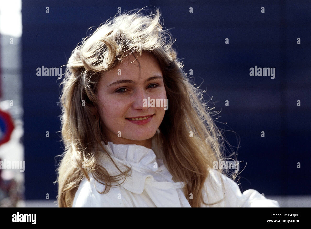 Nicole, * 25.10.1964, cantante tedesco, portrait, 1982, Foto Stock