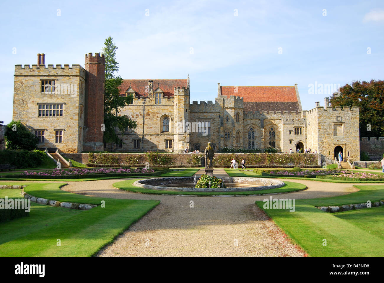 Penshurst Place e giardini, Penshurst, Kent, England, Regno Unito Foto Stock