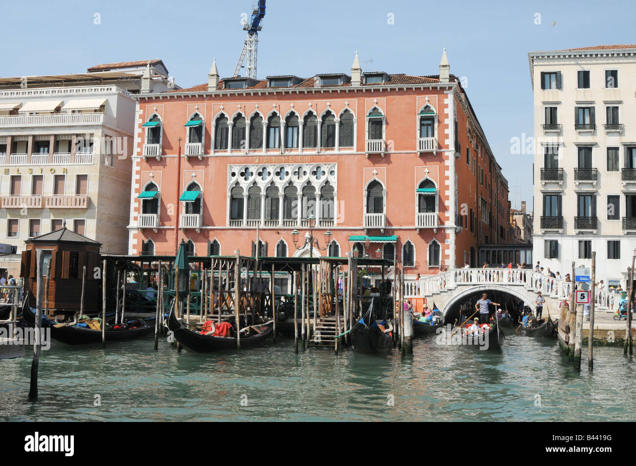 Danieli Hotel a Venezia Italia Foto Stock