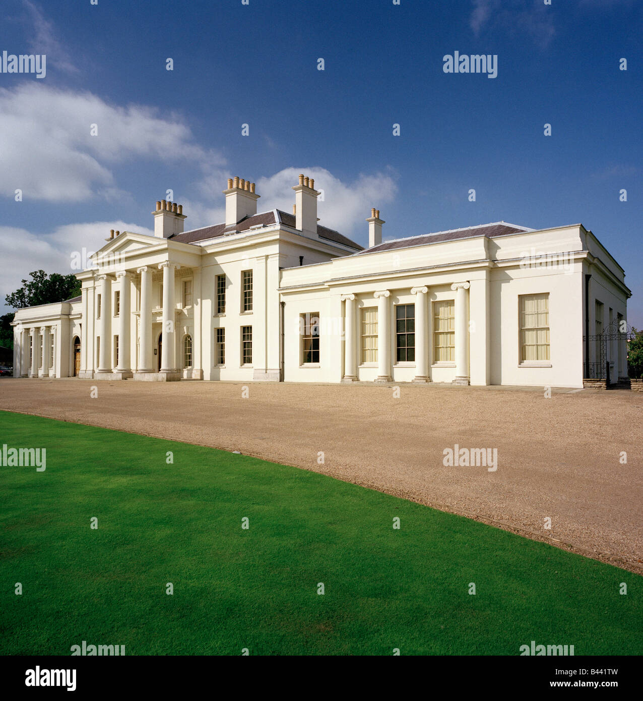 Hylands House, Chelmsford Essex, Inghilterra, Regno Unito. Foto Stock