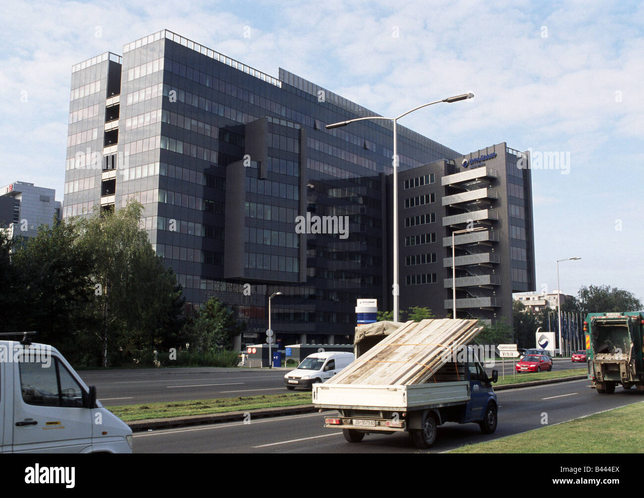 Hypo Alpe Adria Bank business center Zagabria Croazia Foto Stock