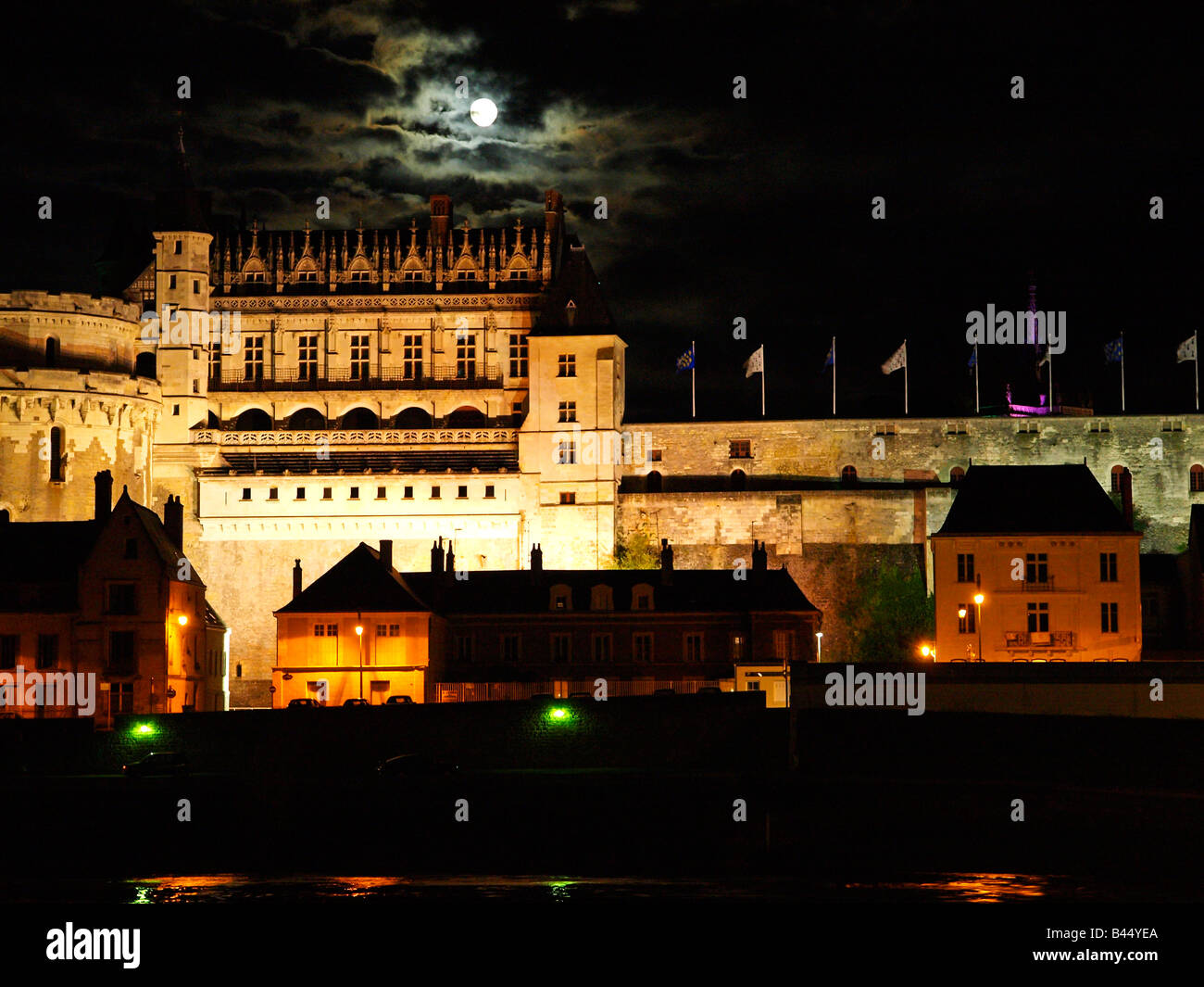 Castello della Loira, Chateau Amboise, Francia Foto Stock
