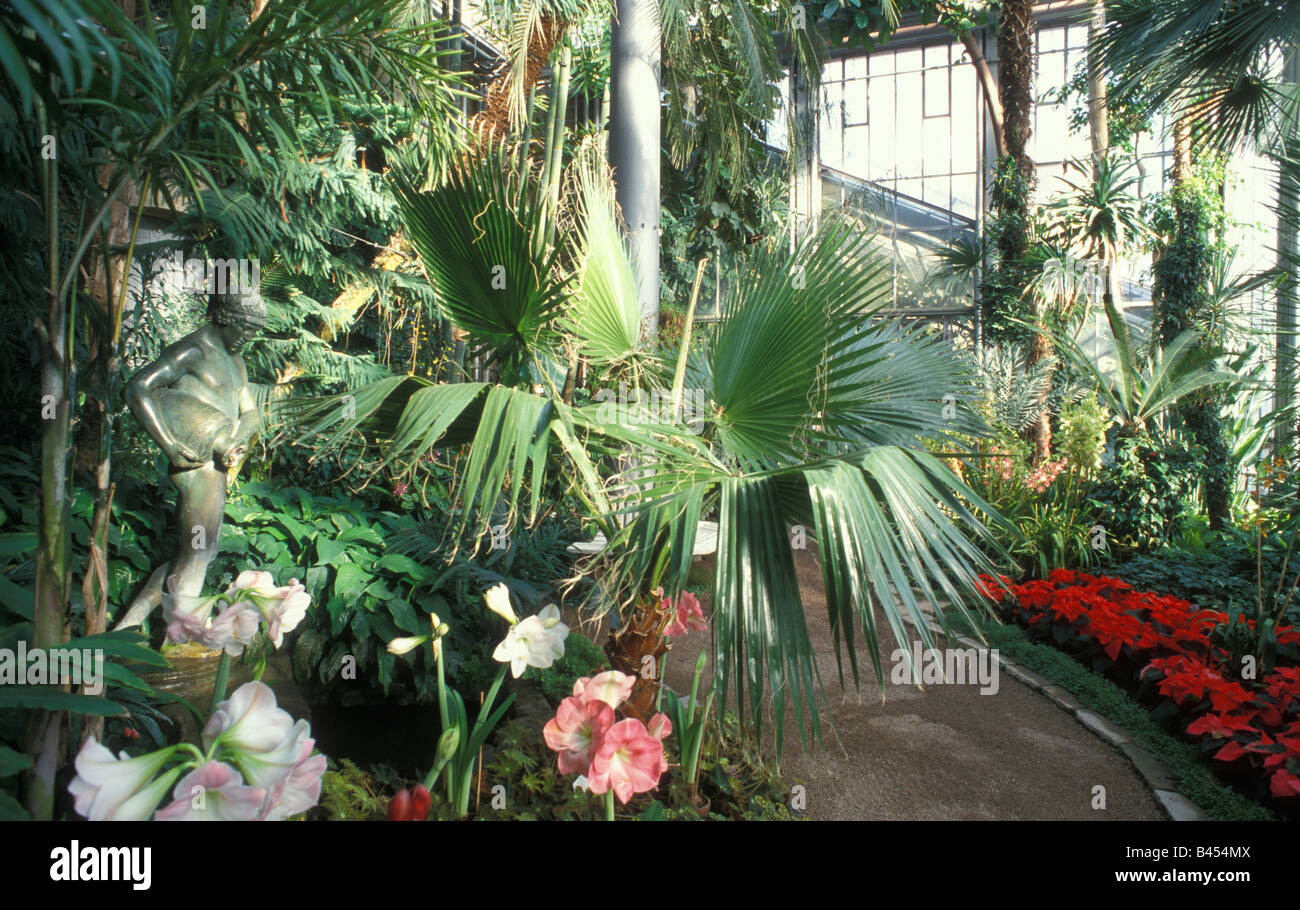 Giardino botanico di Karlsruhe Foresta Nera Baden Wurttemberg Germania Foto Stock