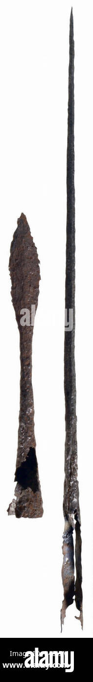 Armi/armi, polemmi, lance, lancia di anguilla, tedesco, circa 1500, da parte di punta, circa 12th secolo, arma, lancia, , Foto Stock