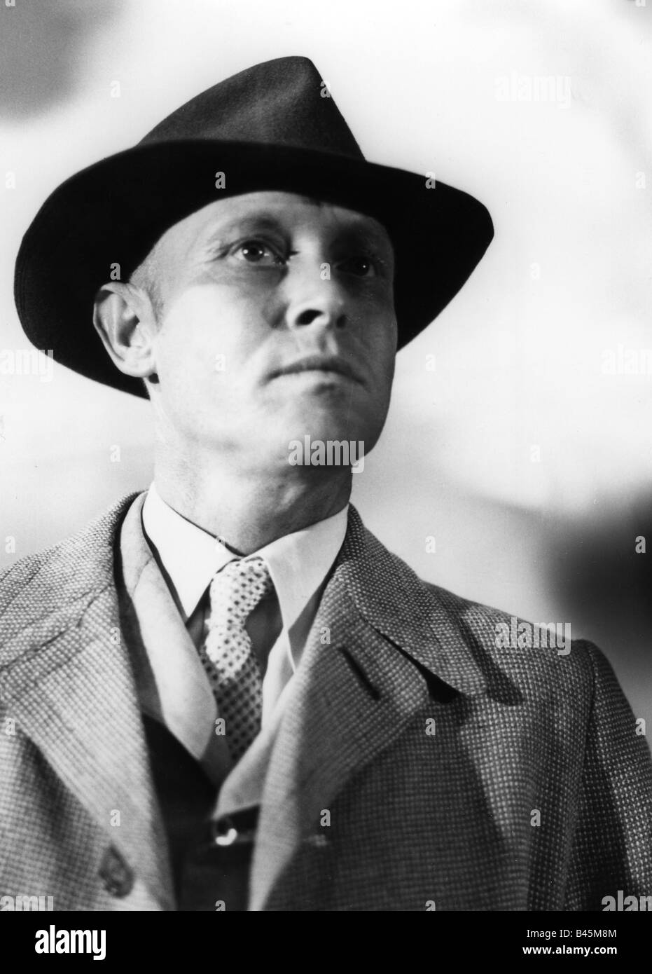 Jacobi, Ernst, * 11.7.1933, attore tedesco, ritratto, film televisivo 'Hier kein Ausgang - nur Übergang', 80s, , Foto Stock