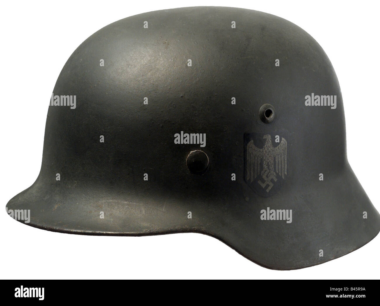 Militare, armi di protezione, caschi, casco in acciaio M 1935, esercito  tedesco, Germania, Terzo Reich, Wehrmacht, Seconda guerra mondiale Foto  stock - Alamy
