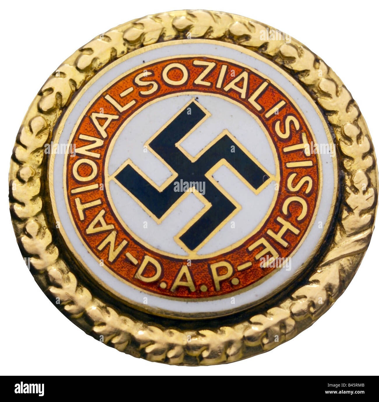 Decorazioni, Germania nazista, decorazione d'oro del Partito Nazionalsocialista Degli Operai, 1933 - 1945, NSDAP, nazista, nazismo, swastika, Terzo Reich, , Foto Stock