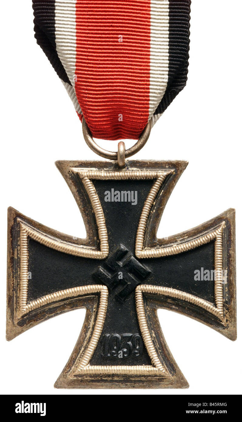 Decorazioni, Germania, Impero tedesco, Croce di ferro 1939, 2nd classe,  Seconda guerra mondiale, Terzo Reich, nazismo Foto stock - Alamy