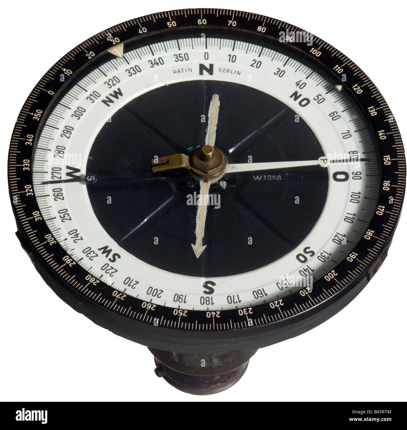 Evento, Seconda guerra mondiale/seconda guerra mondiale, guerra aerea, attrezzatura, Germania, strumenti, che fissano la bussola Patin PFK/p3, 1939 - 1945, Luftwaffe, Air Force, 20th secolo, , Foto Stock