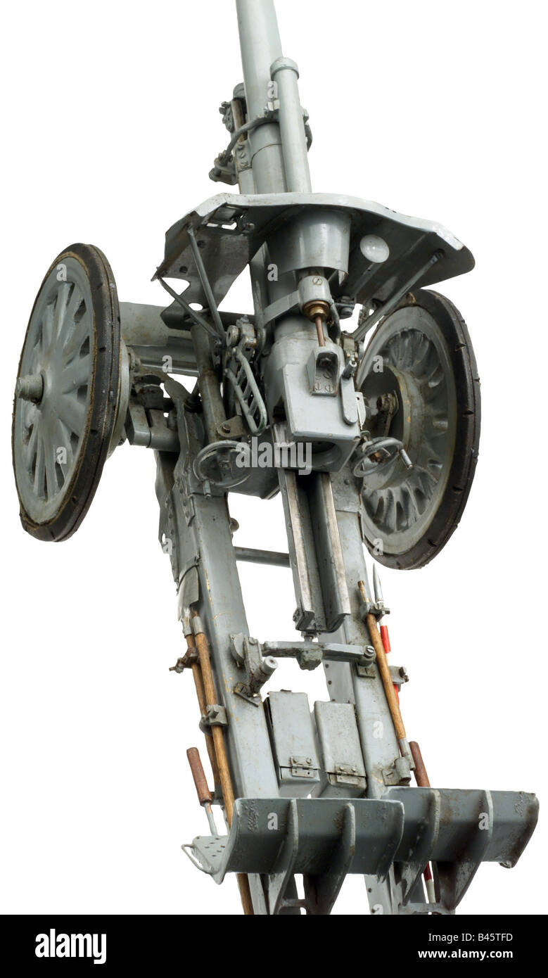 Armi, artiglieria, urlatori, howitzer di 10,5 cm di campo chiaro 18, esercito tedesco 1935 - 1945, miniatura 1:5, Germania 20th secolo, Seconda guerra mondiale, seconda guerra mondiale, Wehrmacht, , Foto Stock