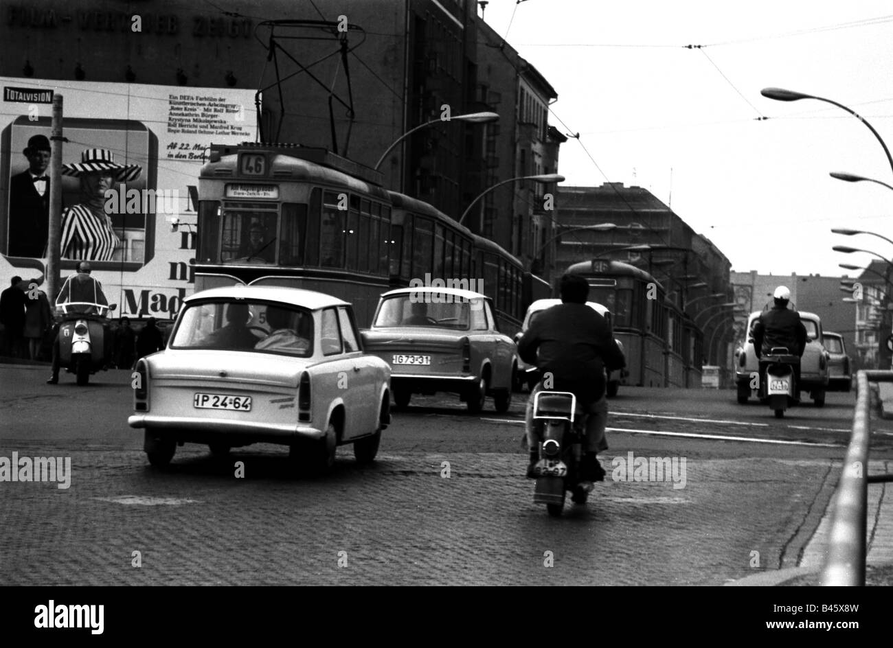 Geografia/viaggio, Germania, Berlino, trasporti/trasporti, traffico stradale, 1960s, , Foto Stock