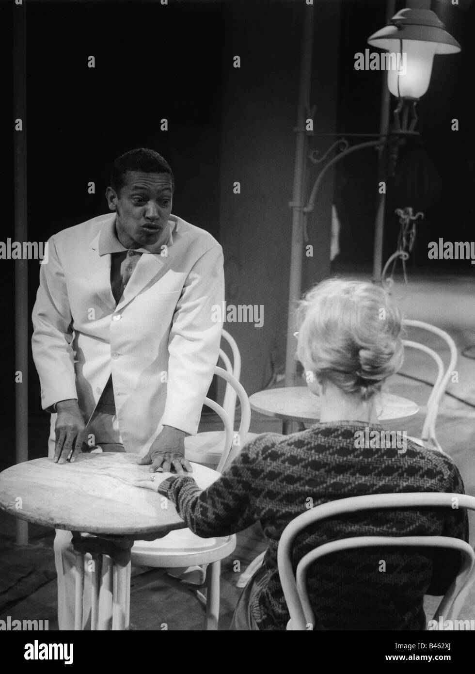 Salvador, Henri, 18.7.1917 - 13.2.2008, cantante francese, mezza lunghezza, ospite in TV show 'Rendevouz am Rhein', 1966, Foto Stock