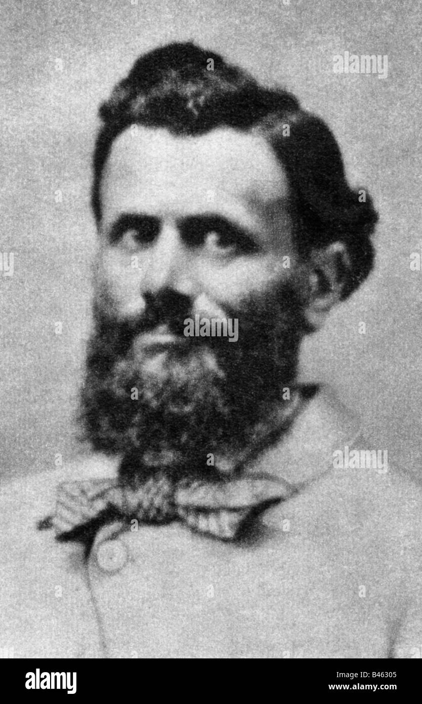 Weilemann, Johann Jakob 1819 - 1889, commerciante e alpinista svizzero, ritratto, fotografia, 19th secolo, Foto Stock