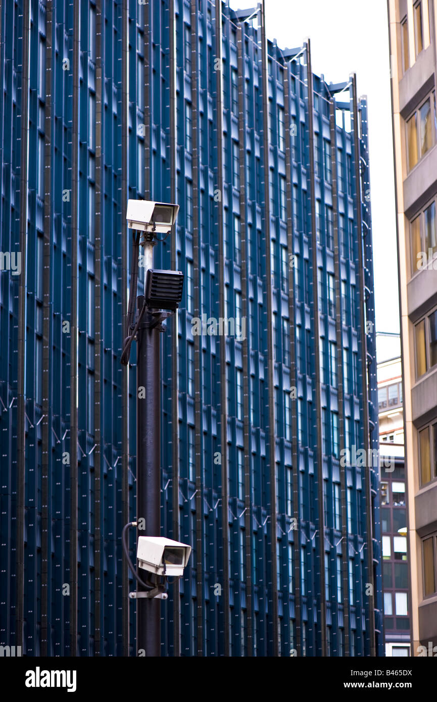 Telecamera TVCC City of London Regno Unito Foto Stock