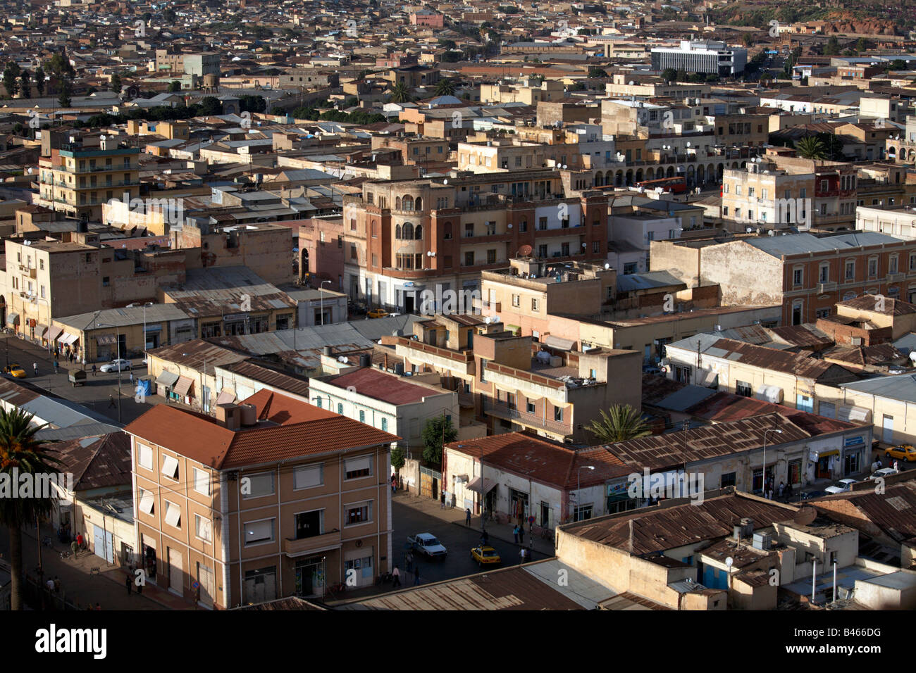 Asmara, Eritrea Foto Stock