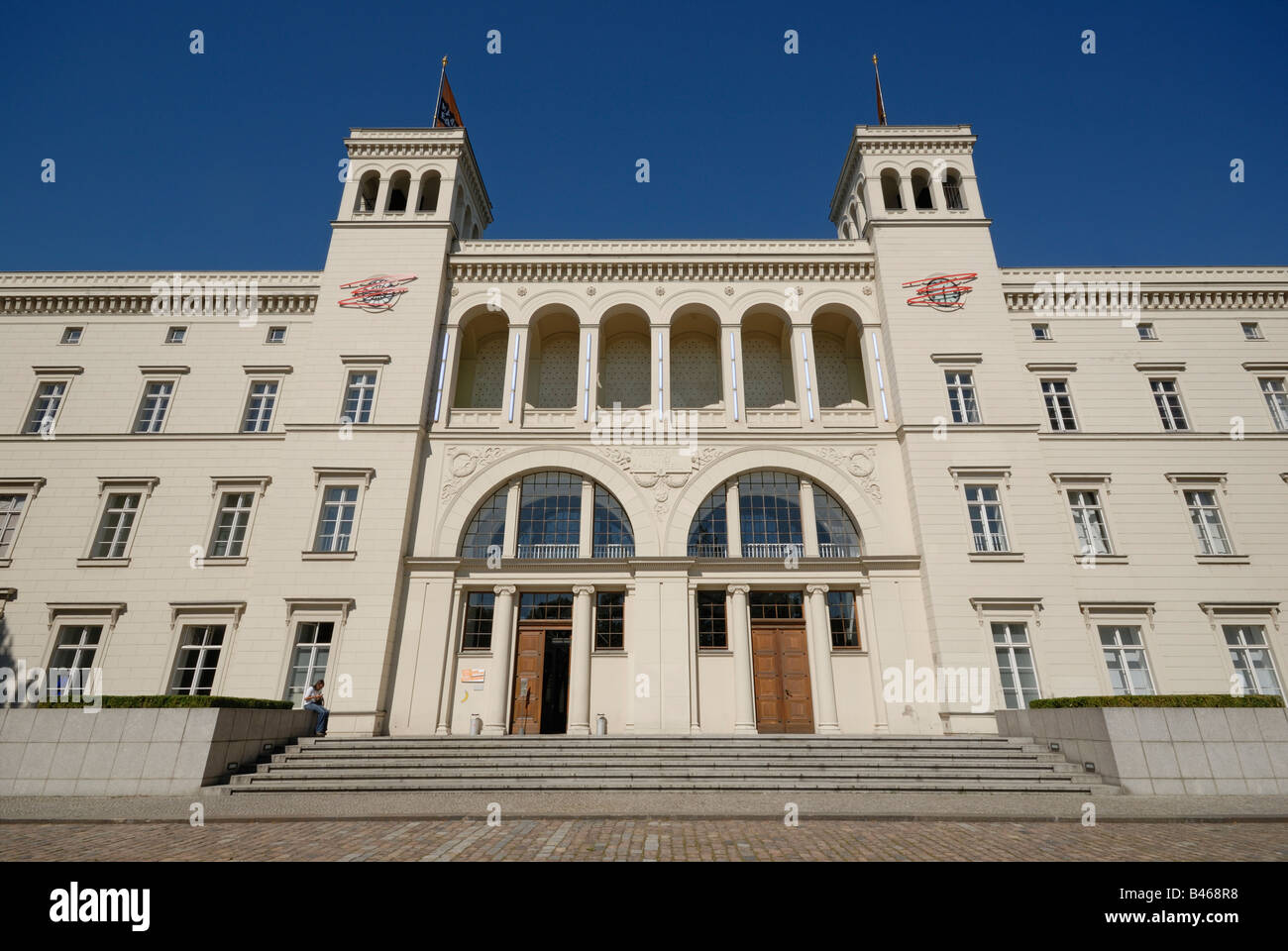 Hamburger Bahnhof. Museo di Arte Contemporanea. Berlino quartiere Tiergarten di Berlino, Germania, Europa. Foto Stock